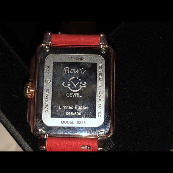 NEW GEVRIL Diamond BARI LTD EDITION WATCH - Picture 8 of 10